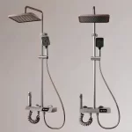 Luksuzni zidni tuš sa dodacima i displejom – LINE premium - Slika 6