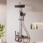 Luksuzni zidni tuš sa dodacima i displejom – LINE premium - Slika 9