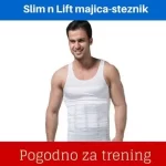 Slim N Lift steznik za muškarce – muška potkošulja za oblikovanje tela i sakrivanje stomaka - Slika 3