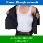 Slim N Lift steznik za muškarce – muška potkošulja za oblikovanje tela i sakrivanje stomaka - Slika 5