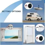 Digitalna Sobna TV Antena na Magnet – Savršen Prijem Digitalnih Signala za TV - Slika 4