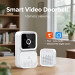 Tuya bežično pametno video zvono sa 2.4G WiFi, noćnim vidom, 2-kanalnim audio sistemom i cloud storage opcijom za sigurnost doma