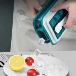 2-u-1 Posuda za Led – Silikonski Kalup za Led u Obliku Blokova - Slika 3