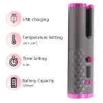 Automatski Uvijač za Kosu – Bežični Uređaj za Lokne sa USB Punjenjem - Slika 4