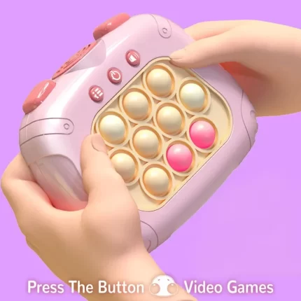 Antistres Igračka sa Svetlom – Elektronska Push Bubble Konzola za Reflekse