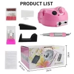 Profesionalna Manikir Brusilica DM202US – Visoka Brzina, Podesiva Snaga i Set Glava za Preciznu Negu Noktiju - Slika 4