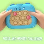 Antistres Igračka sa Svetlom – Elektronska Push Bubble Konzola za Reflekse - Slika 4