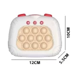 Antistres Igračka sa Svetlom – Elektronska Push Bubble Konzola za Reflekse - Slika 5