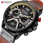 CURREN 8329 – Muški kvarcni sat sa kožnim kaišem